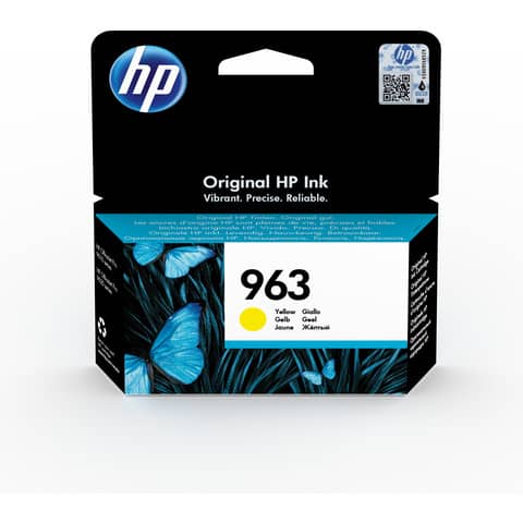Cartuccia Inkjet HP 963 giallo  3JA25AE